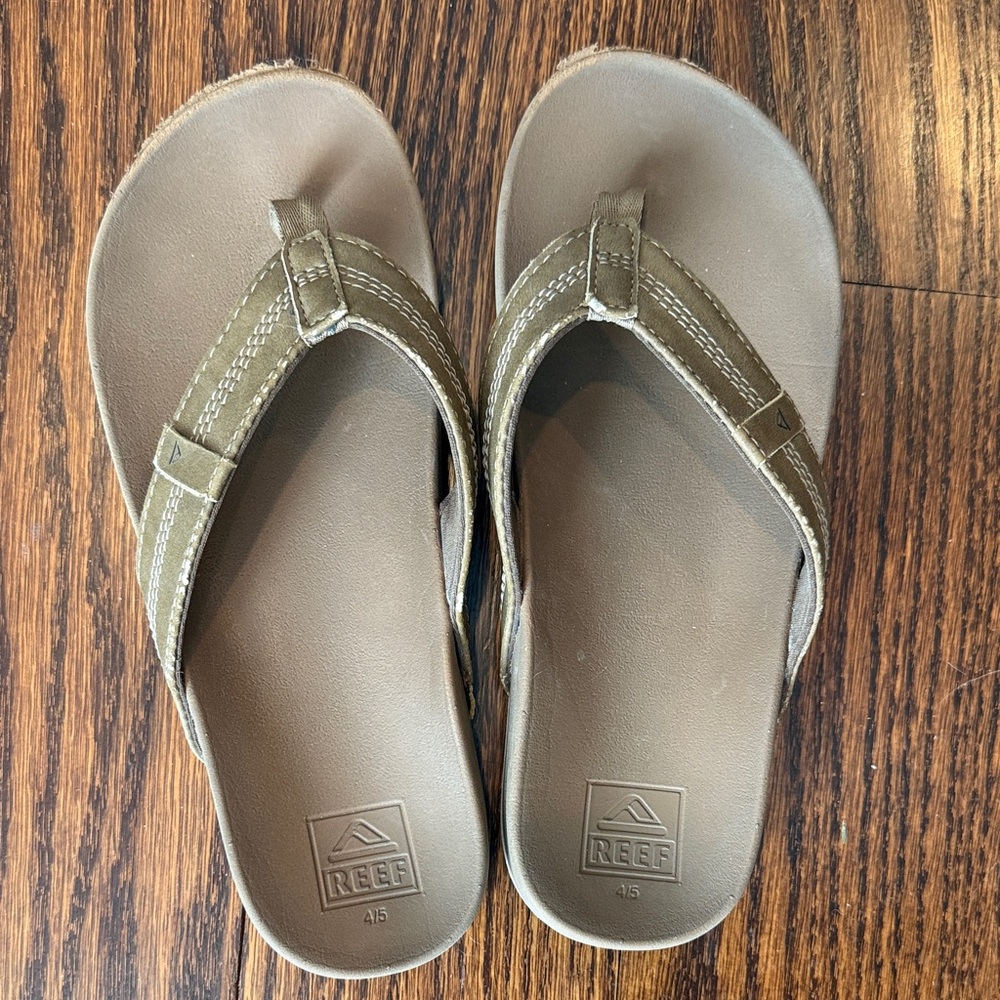 Reef Kids Brown Tan Flip Flop Sandals